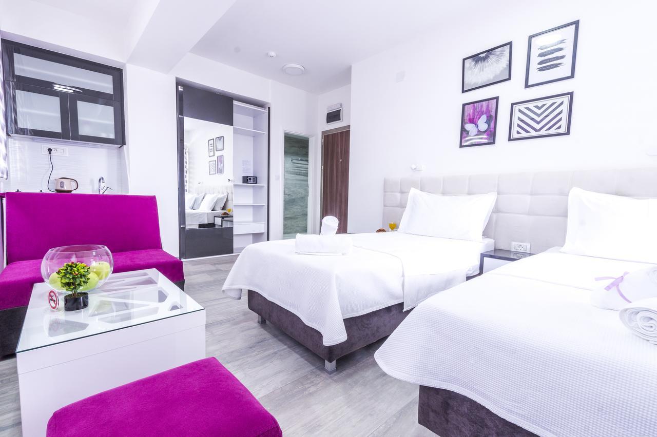 Astera Apart Hotel Skopje Esterno foto