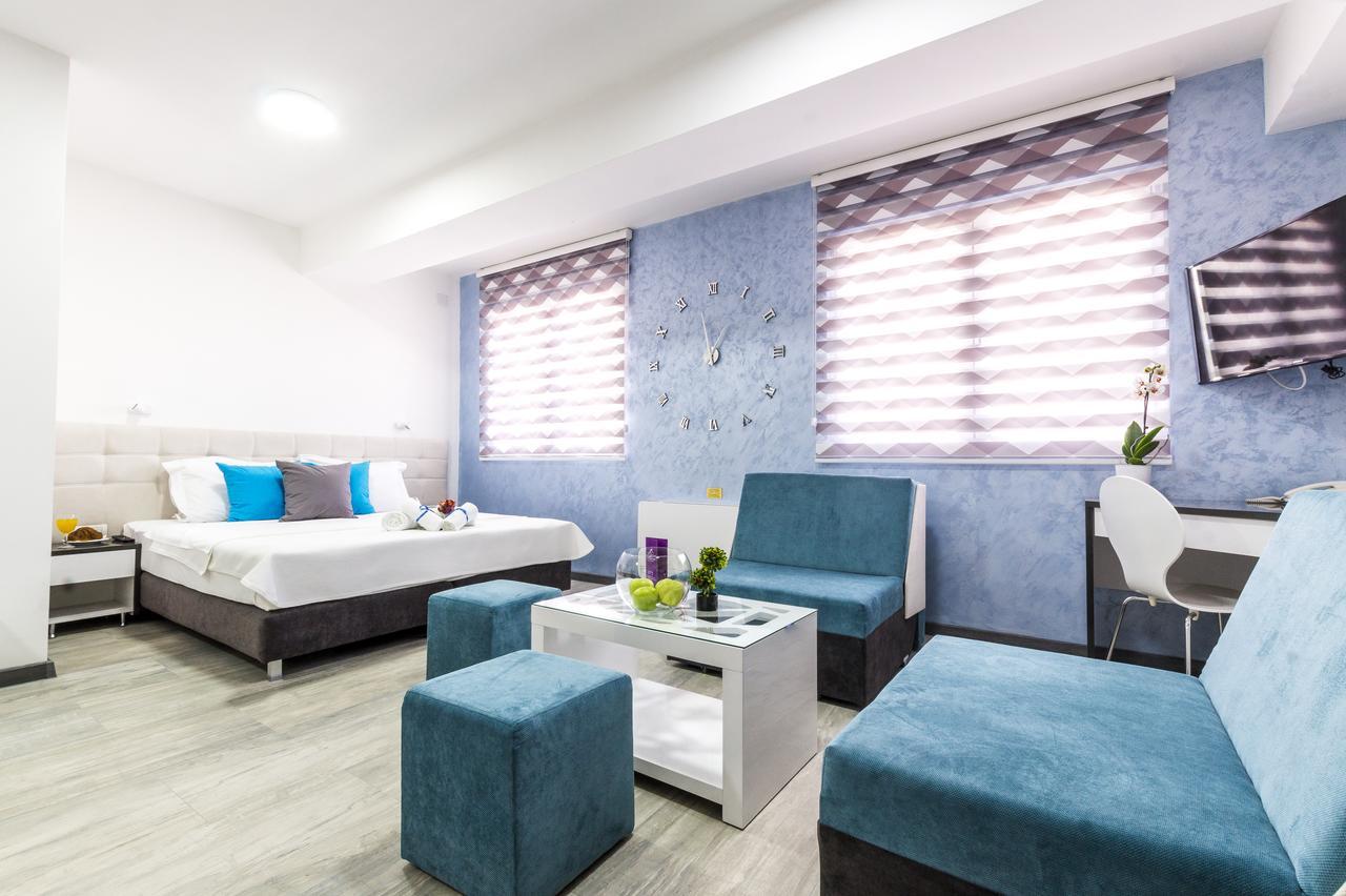 Astera Apart Hotel Skopje Esterno foto